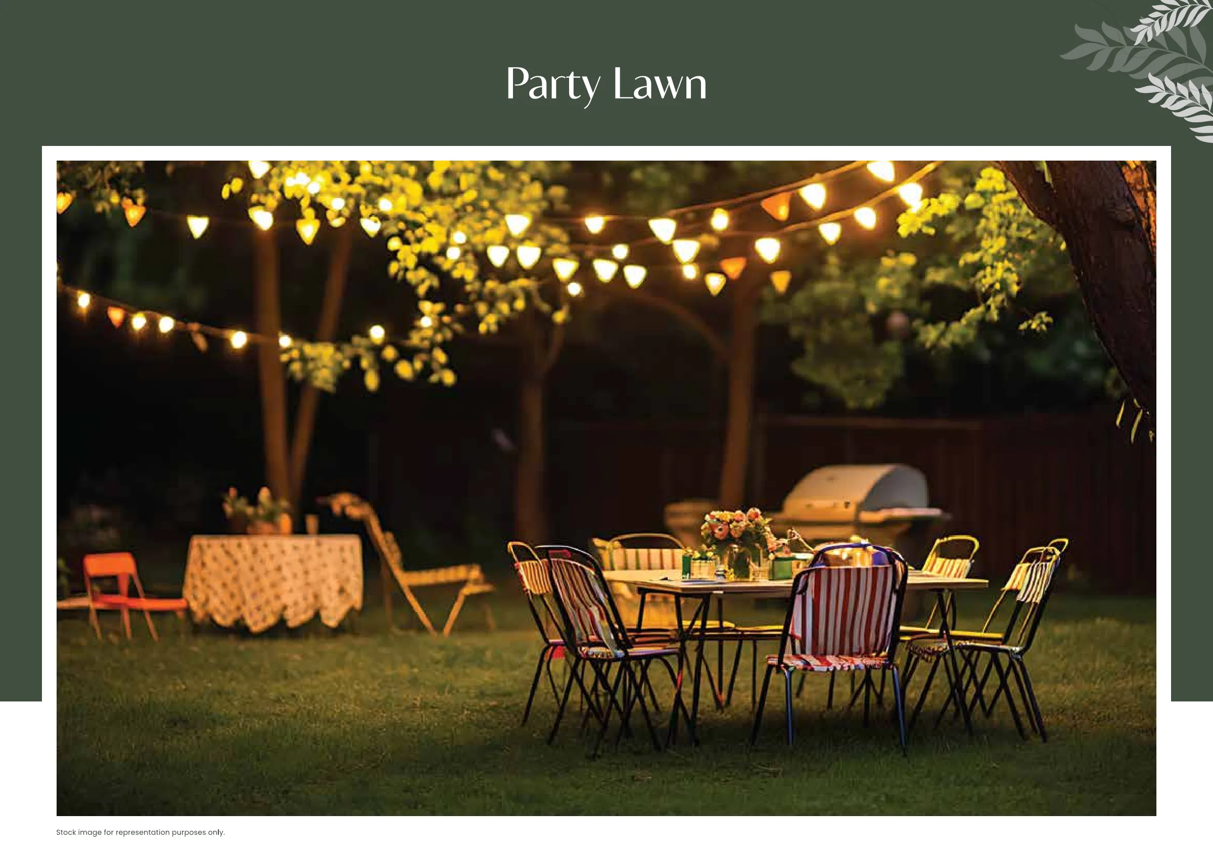 TVS Emerald Altura - Party Lawn